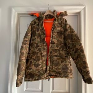 VINTAGE L.L. Bean Camo Winter Coat
